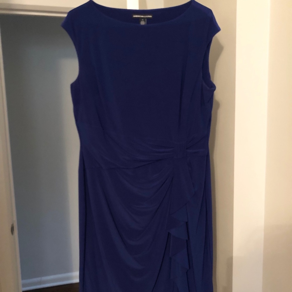 American Living royal blue dress, size 16